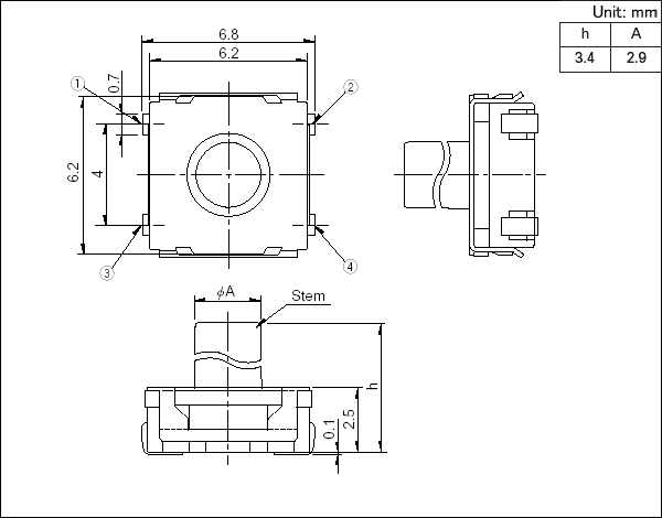 SKRA系列规格图纸